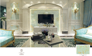 اليشم أونيكس مهندس مظهر طبيعي رخام حجر صناعي لوح صخري g لكل سم 3 كثافة لوظائف متعددة - Product Image 3