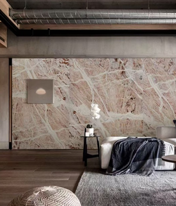 天然大理石ルカギン暖炉（室内装飾用） - Product Image 4