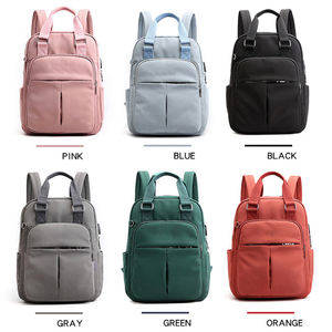 Custom Hot Product Newest Lightweight Mulit-colors Available Women Girls School Daypack <b>Backpack</b> With Usb Port <b>Backpack</b> - Product Image 4