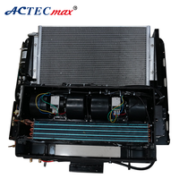 Climatiseur de bus DC 12V 24V pour chauffage et refroidissement, monté sur le toit, 10KW, pour bus de navette aéroportuaire, hôpital, transport public de 6 à 6,5 m