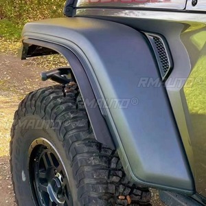 Para Jeep Wrangler JL 2018-2024: Embellecedores de guardabarros, kit de carrocería para ceja de rueda, extensión de arco de rueda, pieza exterior - Product Image 4