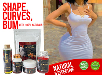 Huile Sérum Crème Pilules pour l'Amélioration des Fesses en Gros Usine, Capsules d'Agrandissement des Hanches et Fesses, Raffermissement et Lifting Sexy des Fesses pour Femme Africaine
