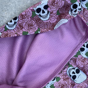 Short en maille de rue personnalisé en usine Short de basket-ball respirant à impression numérique complète - Product Image 4