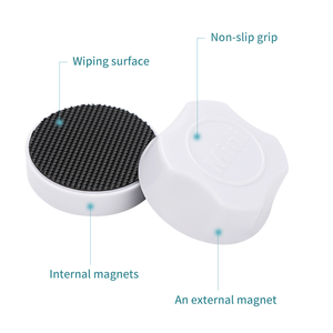 미니 친환경 곡선 유리 청소기 수세기 도구 마그네틱 브러시 부동 조류 스크레이퍼 플라스틱 수족관 액세서리 220v - Product Image 3