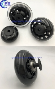 Pengxing 3 אינץ PU גלגלים רולר להב גומי גלגלים משרד כיסא גלגלית גזע מסתובב גלגלי החלפה - Product Image 3