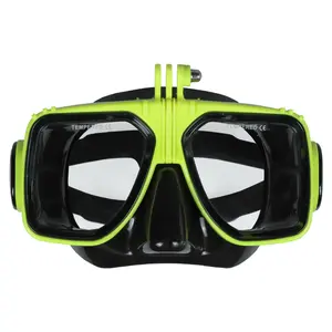 Phổ biến OEM Gopro Máy Ảnh Lặn Scuba với Silicone HD Tempered Glass Mask Lặn