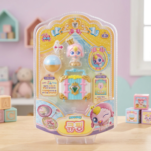 Teenieping Qping Figure <b>Princess</b> Doll <b>Toy</b> For Girls 4-6Y Fantasy Theme Plastic Collectible With Accessories - Product Image 2