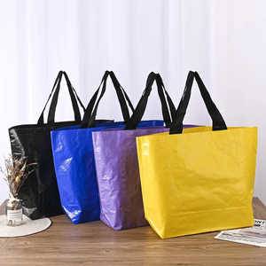 Sac de courses publicitaire en PP tissé, réutilisable, laminé, en plastique recyclé, avec logo personnalisé, pour les activités de plein air - Product Image 6