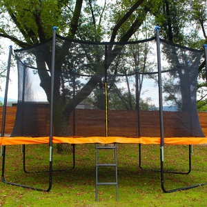 <span class=keywords><strong>Trampoline</strong></span> rectangulaire Zoshine avec filet de sécurité pour adultes, saut silencieux sans déranger les voisins - Product Image 1