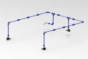 Comeback <span class=keywords><strong>FastPipe</strong></span> 1,5 Zoll 90 FT Garage Druckluft rohrs atz Druckluft rohrleitung Aluminium rohrs ätze für Druckluft - Product Image 3