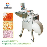 CD-800 Cà Chua Máy Dicing Trái Cây Đánh Lúc Lắc Rau Máy Cắt