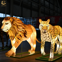 LFS-4 angepasste Nacht Tour Event Beleuchtung Dekoration Große Laterne Tiere Chinesisches Festival Laternen Mit Lichtern