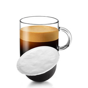 Lot de 50 autocollants en aluminium jetables, capsules rechargeables, couvercles <span class=keywords><strong>pour</strong></span> cafetière automatique <span class=keywords><strong>Nespresso</strong></span> <span class=keywords><strong>Vertuo</strong></span> Plus - Product Image 4