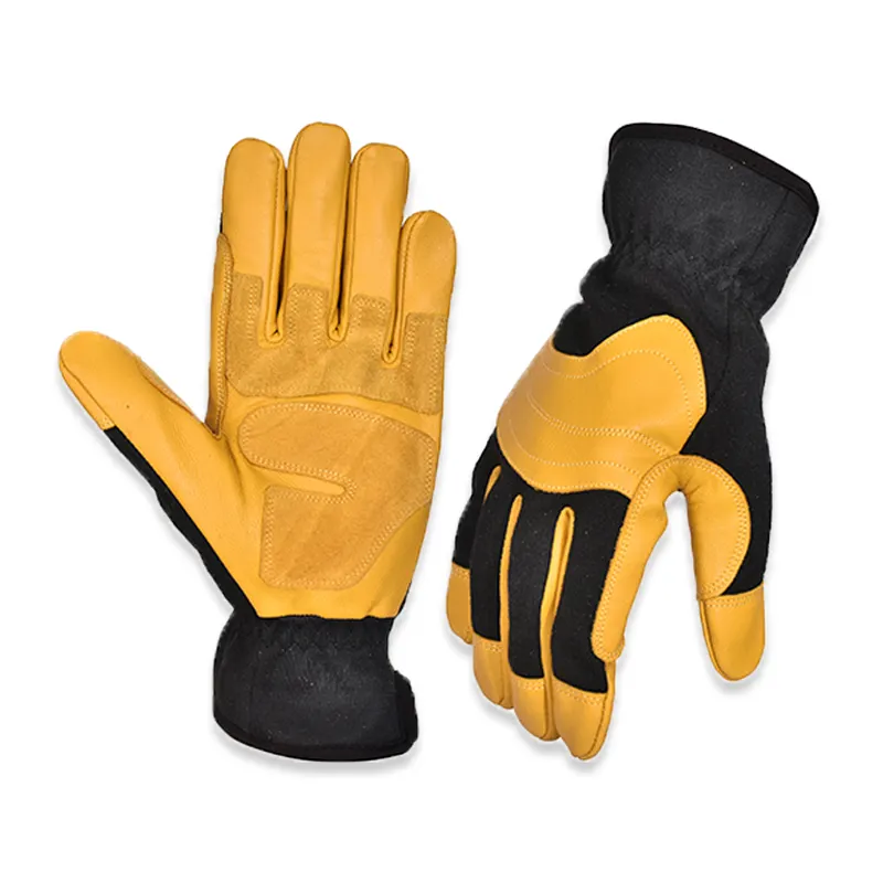 Cut Resistant Impact Work Safety Anti Cutting Hand Gloves Hot Sale in China Mechanic Level 3 for Men Customized Logo MT Yellow