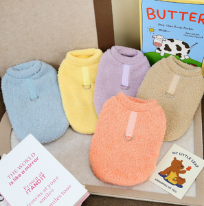 Ropa cálida para mascotas para perros y gatos Otoño Invierno ropa para perros camisas de lana cachorro gato abrigo chaqueta mascotas perro suéteres - Product Image 5