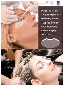 Accessoires de Microblading pour le maquillage Permanent Masques jetables Visières de douche Fournitures de Salon <span class=keywords><strong>Hairspray</strong></span> Plastique - Product Image 6