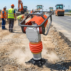 ضاغط تربة كهربائي صديق للبيئة ودكاكة تربة - أداة دك منخفضة الضوضاء وعالية القدرة لوضع الأساسات - Product Image 1