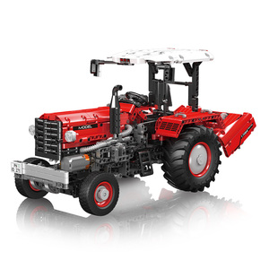 Moule <span class=keywords><strong>King</strong></span> 17064 Technicales Tracteur Agricole Fermier Voiture Blocs de Construction Ingénierie Série Briques Jouets pour Cadeau de Noël - Product Image 1