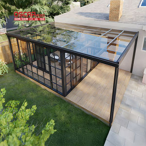 Véranda en alliage d'aluminium, bricolage, style européen, <span class=keywords><strong>haut</strong></span> <span class=keywords><strong>de</strong></span> <span class=keywords><strong>gamme</strong></span>, moderne, <span class=keywords><strong>serre</strong></span> <span class=keywords><strong>de</strong></span> <span class=keywords><strong>jardin</strong></span> pour villa et patio - Product Image 3