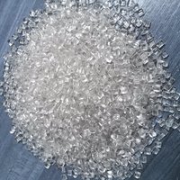 Granulés de polycarbonate vierge résistants aux UV, granulés de plastique PC, matière première pour abat-jour d'éclairage extérieur