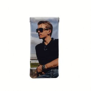 Custom Neoprene Eyewear Storage Pouch and Zipper Soft Protective Sleeve for <b>Sunglasses</b> DIY Sublimation Printing - Product Image 2