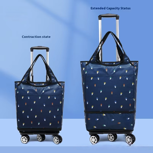 Sac de chariots à main utilitaires isolés de magasin de supermarché personnalisé sac de <span class=keywords><strong>chariot</strong></span> de <span class=keywords><strong>courses</strong></span> de camping <span class=keywords><strong>pliable</strong></span> et portable - Product Image 5