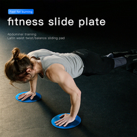 Logo personnalisé Gym Fitness Workout Yoga Exercice Glissement Coulissant Disques d'équilibre Curseurs de base