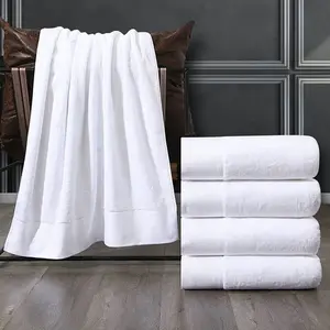 Factory Wholesale Custom Thickened high-density 100% cotton Luxury Dobby Face bath towel set Pure Cotton Bath Towel Sets