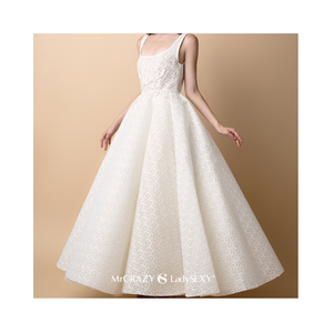 ชุดเดรสสตรีเป็นมิตรกับสิ่งแวดล้อมชุดเดรสสีขาว Hera ผ้าคุณภาพสูงแฟชั่นชั้นสูงผู้ผลิตในเวียดนามและจีน - Product Image 1