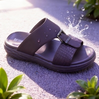 Nouvelle Collection 2026 – Sandales Homme en PU Tendance à Semelle Souple, Confortables, Antidérapantes et Anti-Odeur pour Loisirs et Extérieur – Qualité Supérieure Cacatua