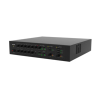 SPON Amplificateur Mélangeur Numérique 240W à 6 Canaux Micro avec Corps Métallique pour Système Sonore de Mosquée Haut-Parleur à Effets Préprogrammés