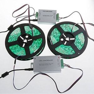 Jiuan PWM điều khiển DC12-24V kim loại RGB LED khuếch đại với điều khiển từ xa 3-kênh 144 Wát Max tải cho RGB dải đèn - Product Image 5