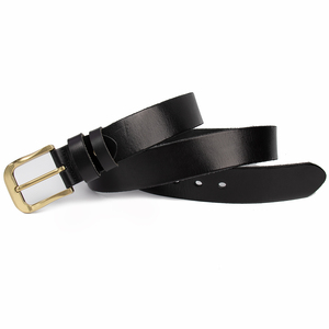 Cintura Vintage da uomo genuina con logo personalizzato in vera pelle cintura di produzione di scommesse commerciali - Product Image 6