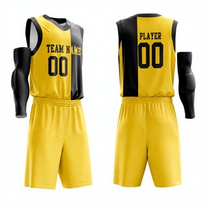 Tenue de ligue de basketball personnalisée : Maillot et short d'équipe personnalisés, kit de compétition à séchage rapide - Product Image 1