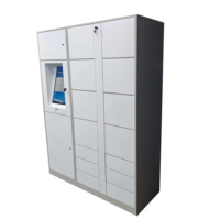 Casier intelligent à serrure électronique avec service 24h/24 et 7j/7, conception étanche et écologique, accès au stockage et à la numérisation