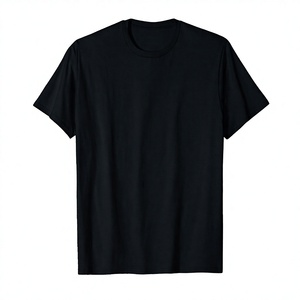 เสื้อยืดแขนสั้นผ้าฝ้ายถัก 100% สีพื้นทรงหลวมสไตล์ลำลองสำหรับผู้ชายและผู้หญิง รับทำโลโก้ OEM - Product Image 1