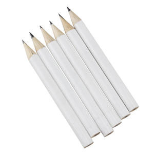 Cheap Bulk Mini White <b>Pencils</b> HB Golf <b>Pencils</b> <b>for</b> Promotional Custom - Product Image 1