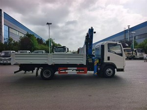 Grúa telescópica hidráulica Sinotruk HOWO de 8, 10 y 12 toneladas montada en camión con caja de carga para construcción, la más vendida - Product Image 6