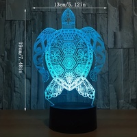 Cadeaux de bricolage personnalisés Lampe de table rechargeable Illusion 3D Lampes de chambre à coucher pour la décoration de la maison de vacances Décoration de jeu de vacances