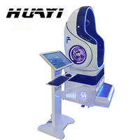 Máquina de Juegos de Realidad Virtual 9D para una Persona, Simulador de Realidad Virtual con Silla en Forma de Huevo, Juegos de Disparos Espaciales, Metal, Multijuegos, Centro Comercial