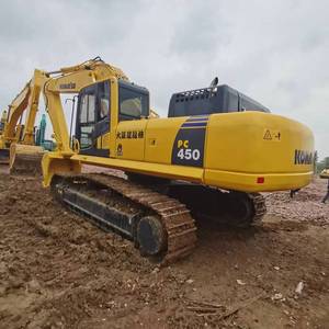 Excavadora Komatsu PC450-8 Usada y Confiable, 45 Toneladas de Peso Operativo, Máquina Original de Japón con Componentes Originales del Motor y Bomba en Venta - Product Image 1