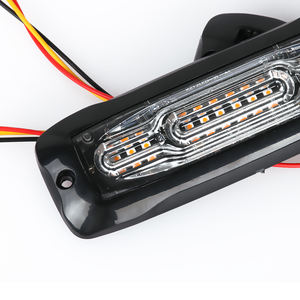 Feux de détresse de sécurité 12V 24V, lumière stroboscopique ambre, signalisation de danger, balise de panne, barre lumineuse LED universelle pour camion - Product Image 5