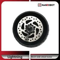 Accessoires pour trottinettes électriques Nanrobot, moteurs à courant continu sans balais avec roues de moteur de 60v/52v/48v 10 pouces 8 pouces 11 pouces