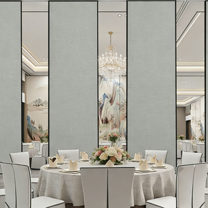 Cloison acoustique mobile pliante insonorisée pour <span class=keywords><strong>salle</strong></span> <span class=keywords><strong>de</strong></span> réunion personnalisée - Product Image 6