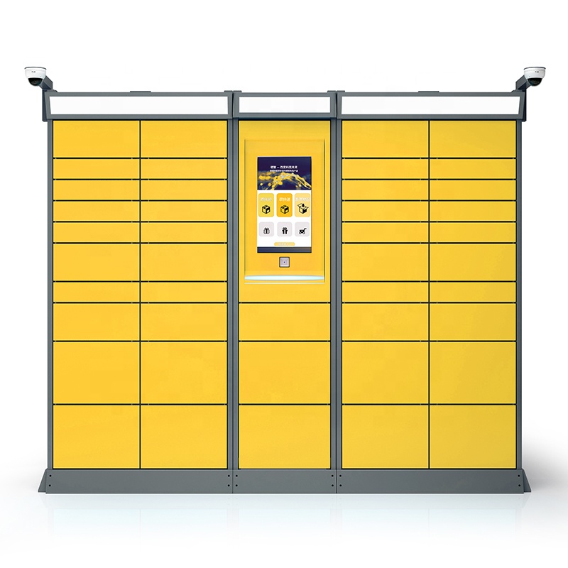 Shenzhen Custom Made Elektronische Slimme Kabinet Outdoor Pakket Locker