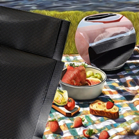 Sac de nourriture sous vide épais robuste noir PE sac de rangement sous vide surface gaufrée sac de thermoscellage pour salade bébé nourriture chewing-gum