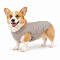 Manteau en polaire pour chien, couleur unie, veste d'hiver, manteaux et vestes pour chiens, vêtements de loisirs confortables, taille XS à XXL