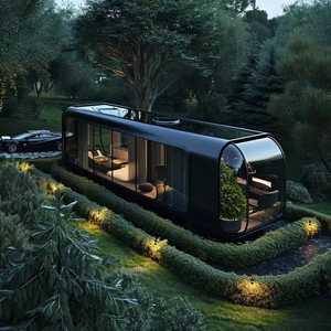 Đẹp di chuyển đúc sẵn viên nang khách sạn cabin container nhà giải pháp thông minh - Product Image 1