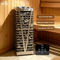 OEM/ODM/OBM, Poêle de sauna électrique WiFi APP 5KW-9KW de haute qualité avec panneau de commande intelligent et étanche pour sauna