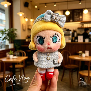 Angry Molly Plush Pendant Doll Clothes Heart Fire Bloom Series Candy <strong>Party</strong> Dress Western-style Unisex 14 Years Reusable Easy - Product Image 5